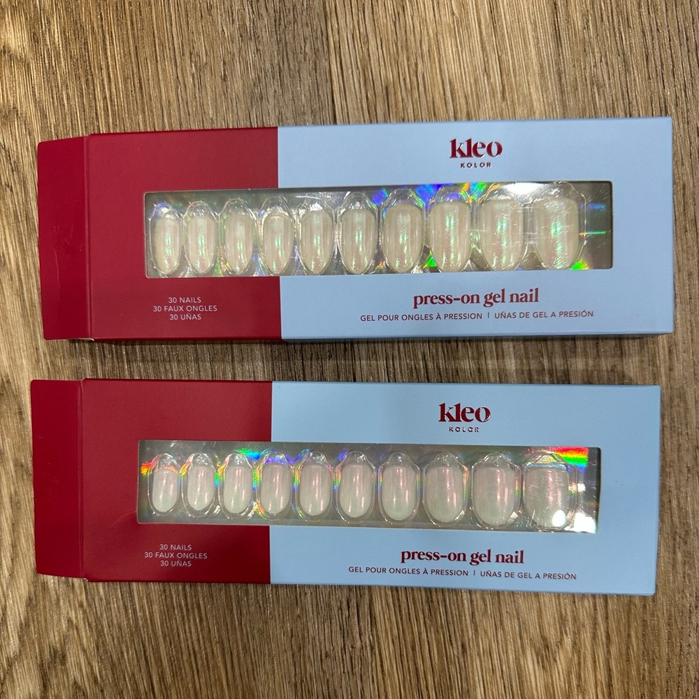 Kleo Kolor press on nail sets